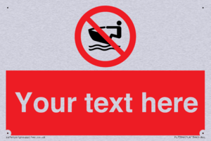 Custom No personal water craft